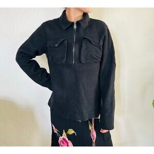 All Saints Black Sweater